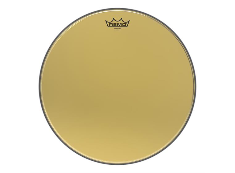 Remo GD-0016-00- Ambassador Starfire Drumhead - Gold, 16"