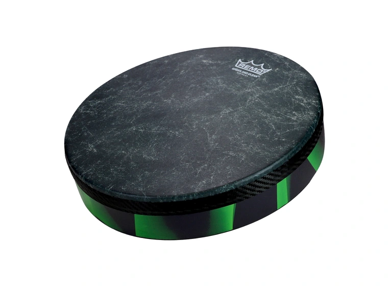 Remo HD-8610-41- Green And Clean Frame Drum, 10" 