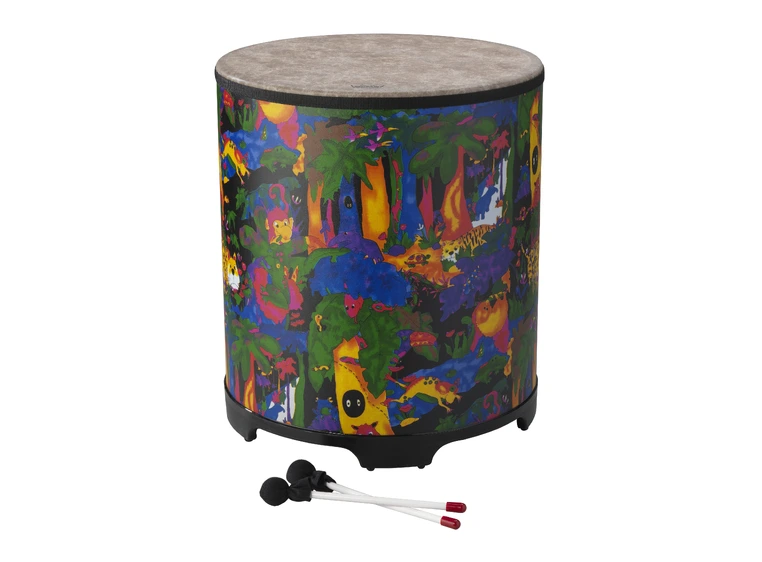 Remo KD-5218-01- Kids Gathering Drum Rain Forest Finish, 18" 