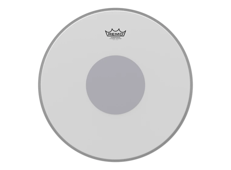 Remo P3-1118-10- Controlled Sound X Coated Black Dot Bass Drumhead 18" 