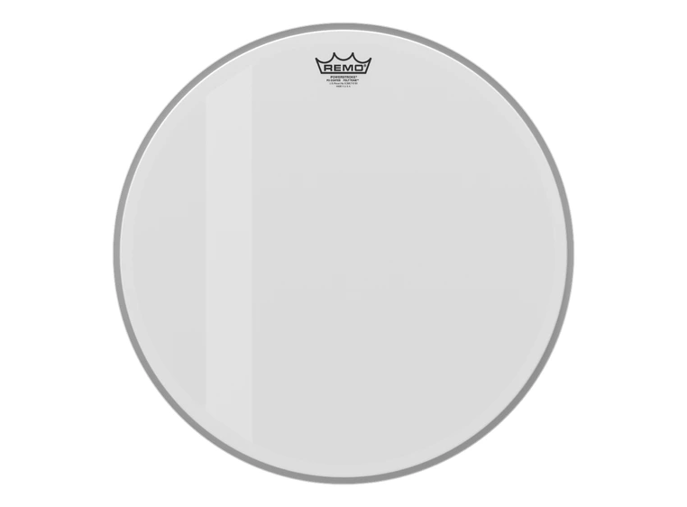 Remo P3-1120-00-FLT Powerstroke P3 Felt Tone Coated Bass Drumhead, 20" 