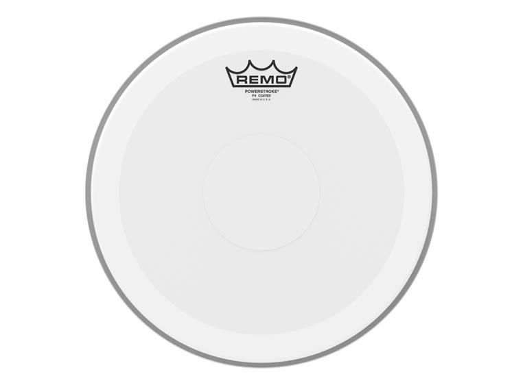 Remo P4-0112-C2- Powerstroke P4 Coated Top Clear Dot, 12"