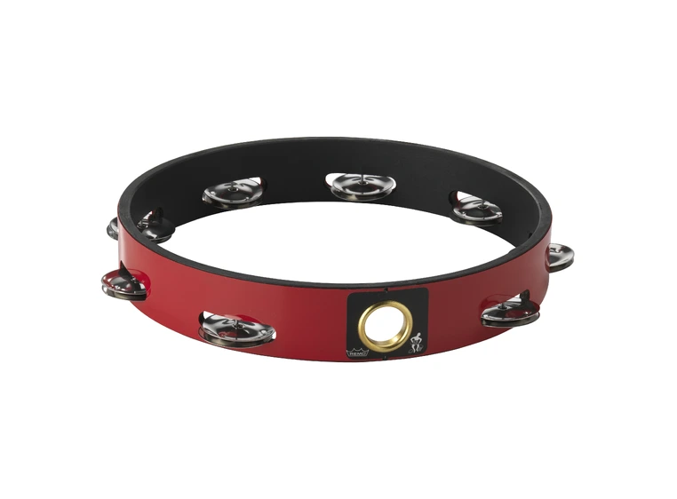 Remo TA-6110-52- Headless Tambourine Quadura Deep Red, 10" 