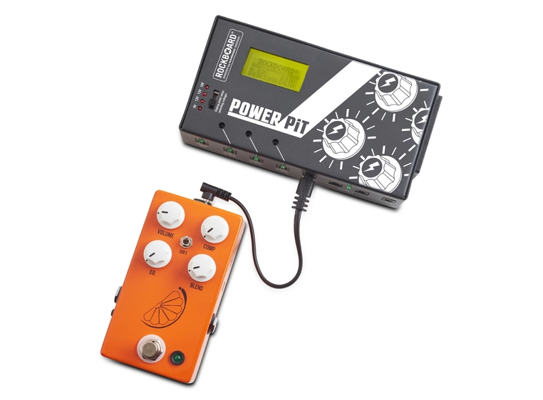 RockBoard Flat Power Cable - 15 cm Angled / Straight 