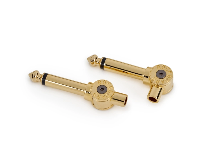 RockBoard Solderless Plugs, 2 pcs. PatchWorks, Gold 
