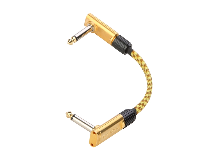 RockBoard Vintage Tweed Series Flat Patch Cable - 10 cm 