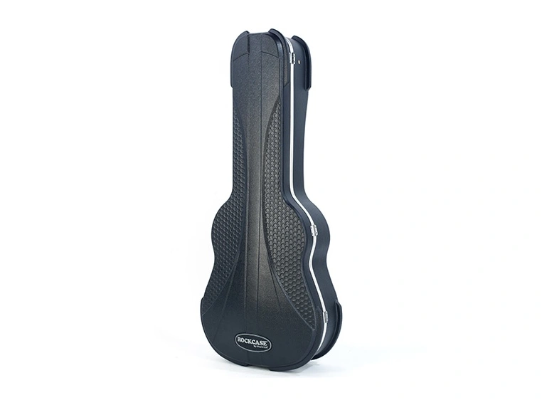RockCase Acoustic Guitar ABS Case Curved - Black, Premium Line 