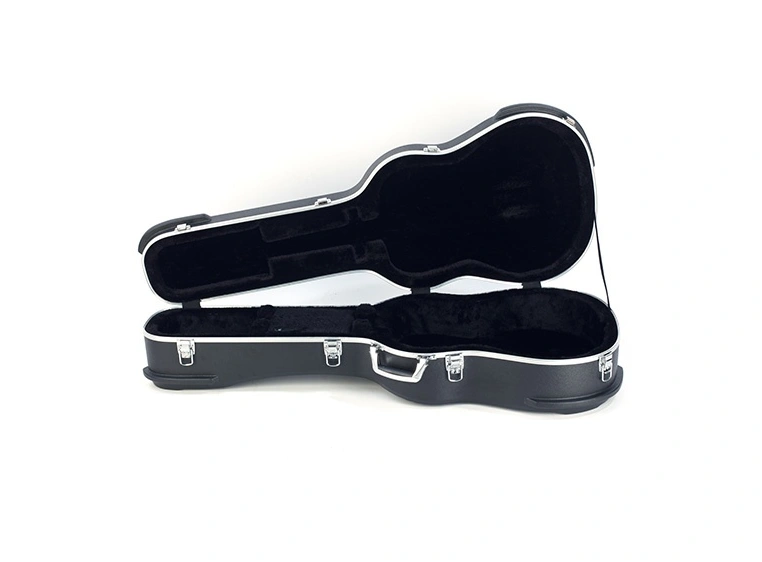 RockCase Acoustic Guitar ABS Case Curved - Black, Premium Line 