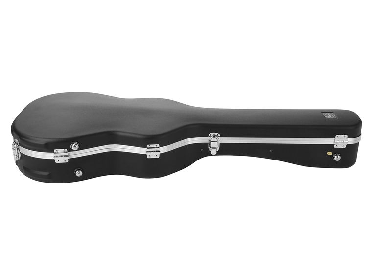 RockCase Classical Guitar ABS Case Arched Lid, Curved 