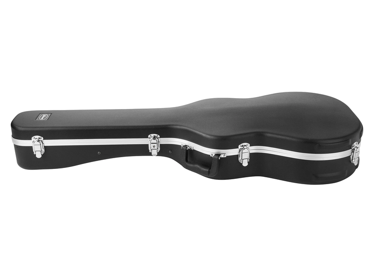 RockCase Classical Guitar ABS Case Arched Lid, Curved 