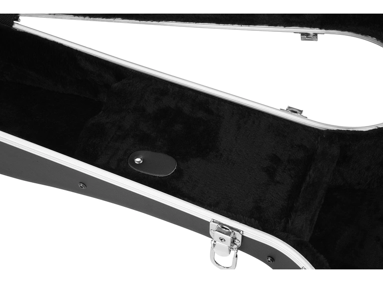 RockCase Classical Guitar ABS Case Arched Lid, Curved 