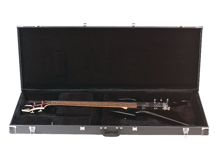RockCase Electric Bass Hardshell Case (B.C. Rich Beast Bass) - Black 