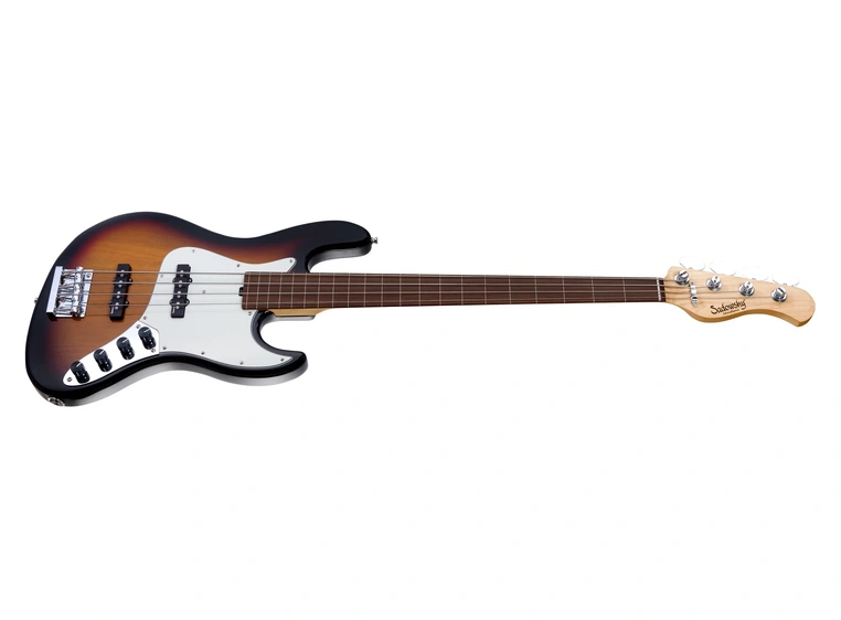 Sadowsky 21 Fret Vintage JJ Bass 4 T3SBST CH Act.2way JJ PU OKU FL w/Lines 