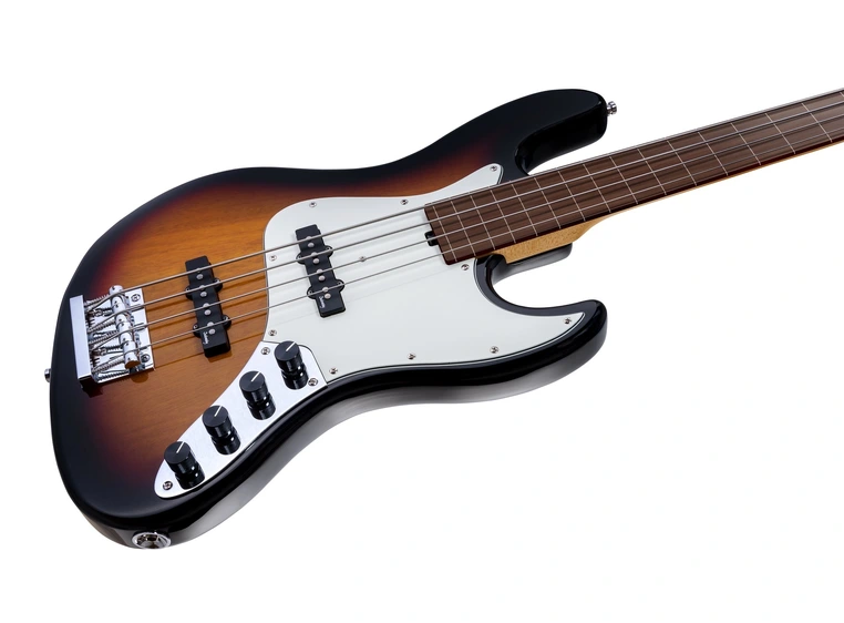 Sadowsky 21 Fret Vintage JJ Bass 4 T3SBST CH Act.2way JJ PU OKU FL w/Lines 