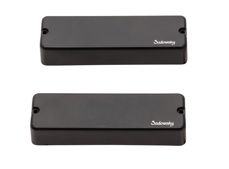 Sadowsky Soapbar Humbucker Bass Pickup Set, Dual Coil, 5-String - Bridge & Neck 