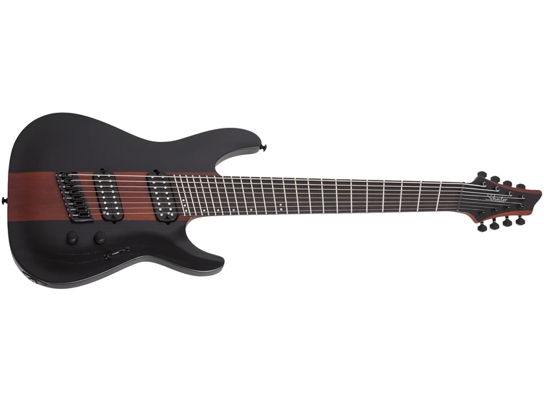 Schecter C-8 Rob Scallon Dark Roast 