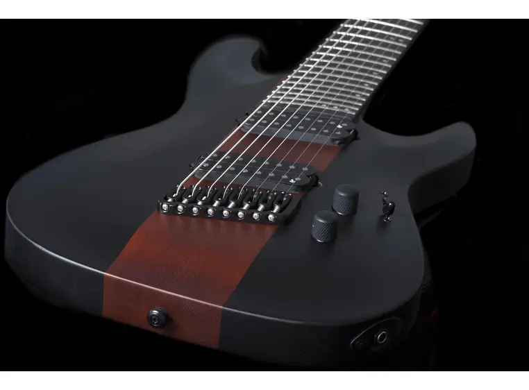Schecter C-8 Rob Scallon Dark Roast 