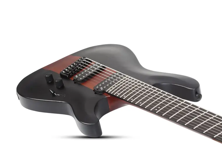Schecter C-8 Rob Scallon Dark Roast 