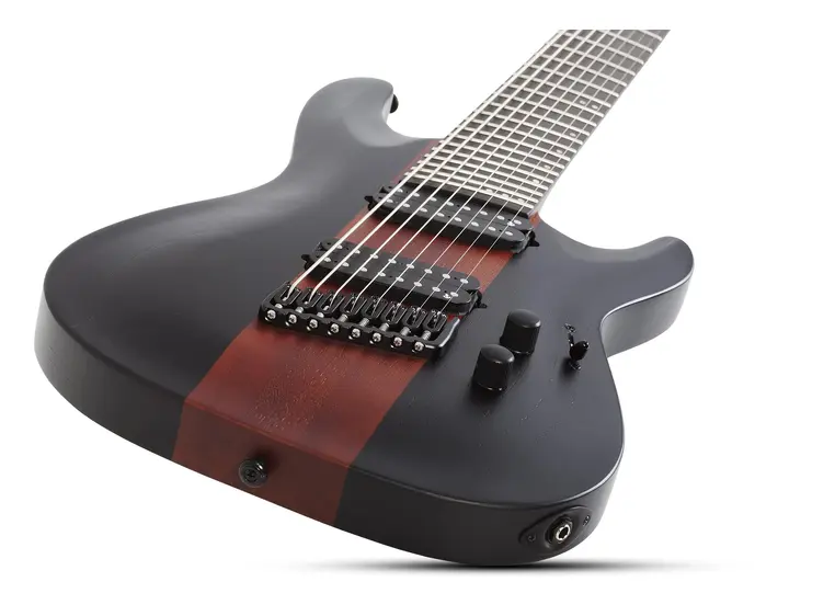 Schecter C-8 Rob Scallon Dark Roast 