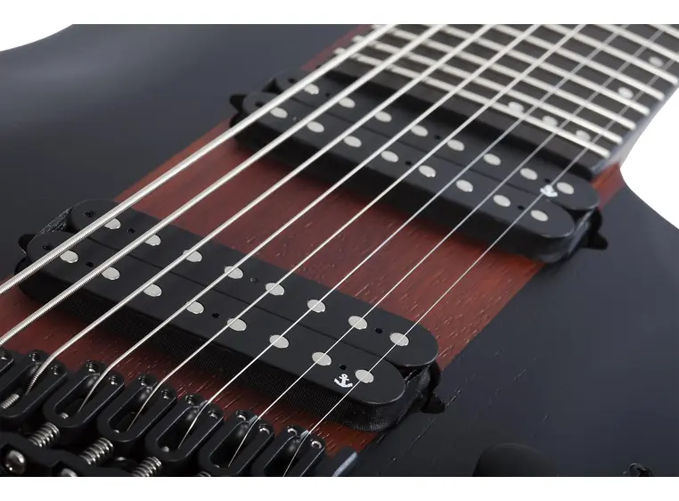 Schecter C-8 Rob Scallon Dark Roast 