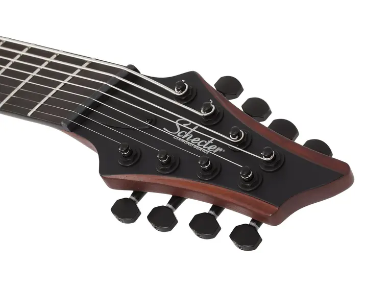 Schecter C-8 Rob Scallon Dark Roast 