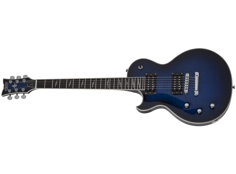 Schecter SOLO-II Supreme LH STBB Venstrehendt See-Thru Blue Burst 