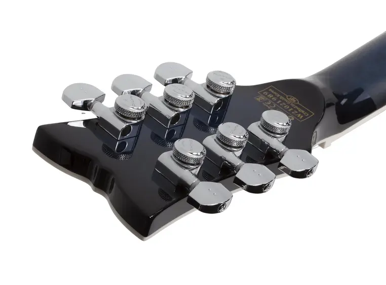 Schecter SOLO-II Supreme LH STBB Venstrehendt See-Thru Blue Burst 