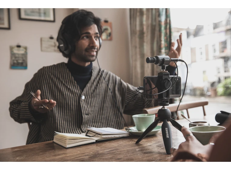 Shure MV88+Stereo USB 