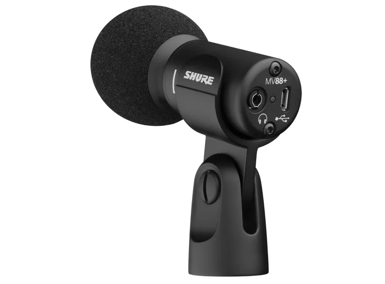Shure MV88+Stereo USB 