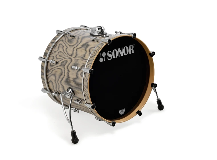 Sonor ProLite 1814 BD WM Snow Tiger ² Bass Drum 18" x 14" (with Mount) 