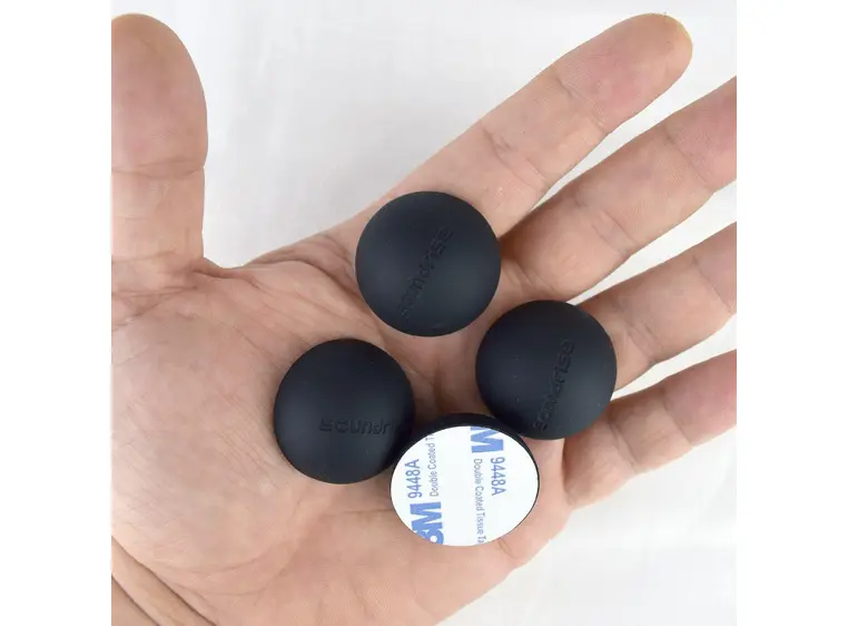 Soundrise DOMES 1.25, 8 pack 1.25” Selvheft silikon isoleringspads 