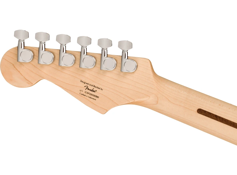 Squier Sonic Stratocaster HT, Maple White Pickguard, Arctic White 