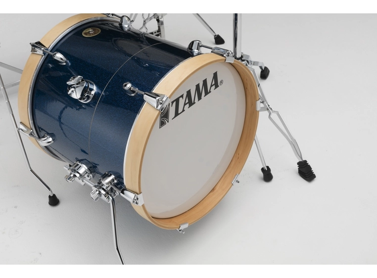 Tama LJK36H3-ISP Club Jam Suitcase Kit 3-del.med stativ, Indigo Sparkle 