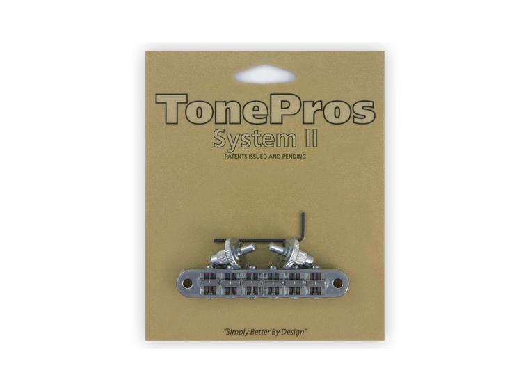 TonePros T3BP C - Standard Tune-O-Matic Bridge - Chrome