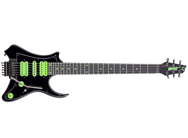 Traveler Guitar V88X Vaibrant Deluxe Cosmic Black