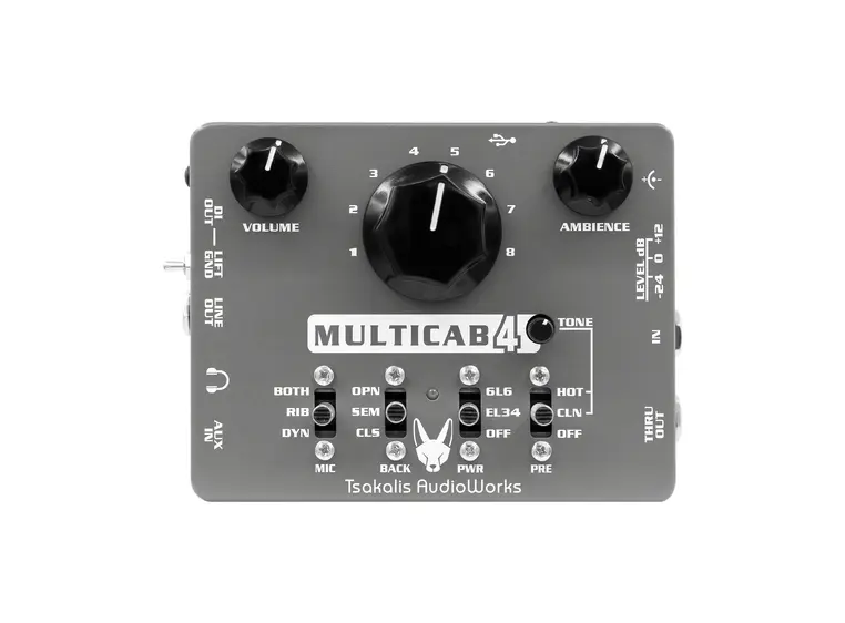 Tsakalis Audioworks MultiCab MK4 CabSim/Preamp 