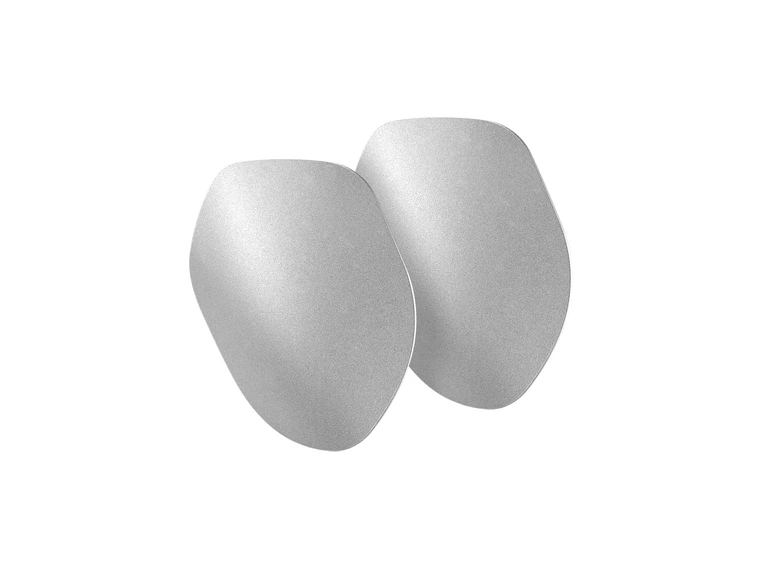 V-Moda OV3-SR magnetic custom shield For S-80 headphones, silver matte 