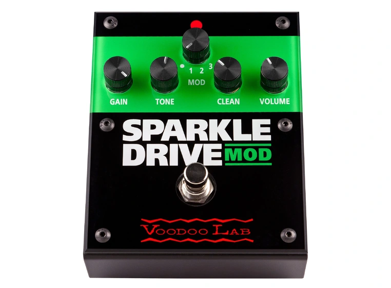 Voodoo Lab The Sparkle Drive MOD Overdrive pedal, True Bypass 