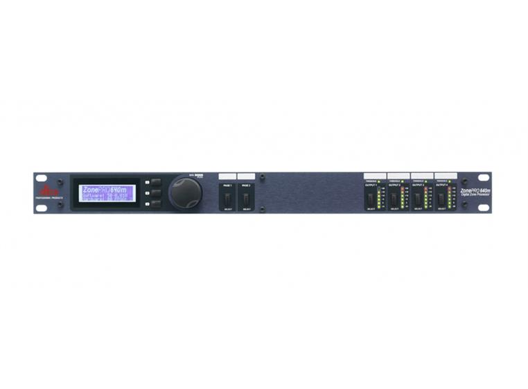 dbx 640m ZonePRO digital systemkontroller for installasjon