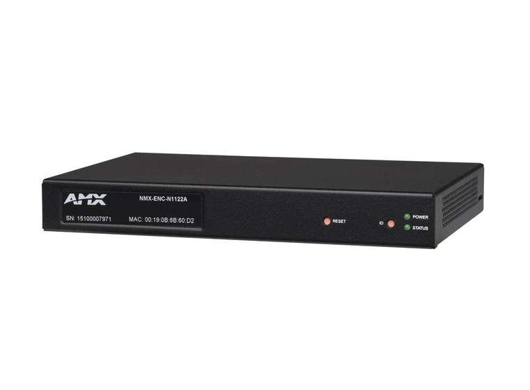 AMX NMX ENC N1122A AVOIP Encoder Minimal Compression 1080p@60Hz, AES 67 