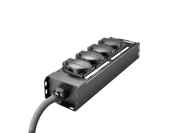 Adam Hall Accessories PRO PORT 4 CEE Power distribution board 4 x IP54 16A 