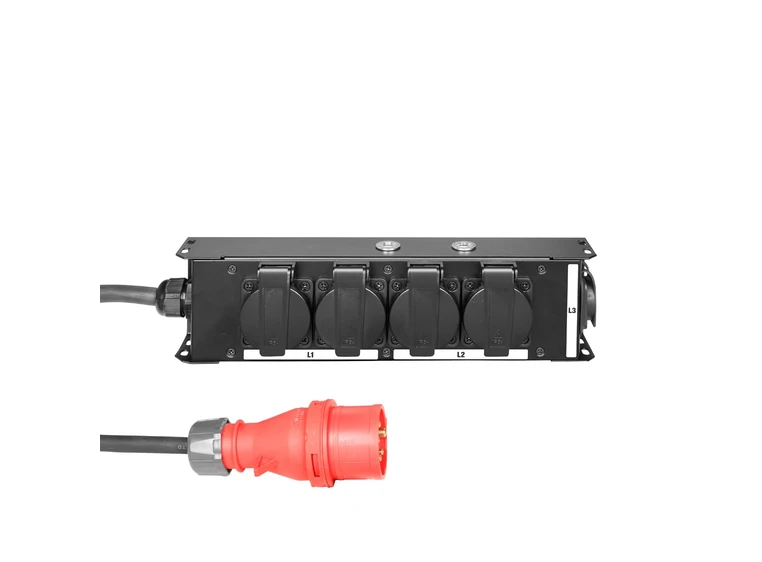 Adam Hall Accessories PRO PORT 4 CEE Power distribution board 4 x IP54 16A 