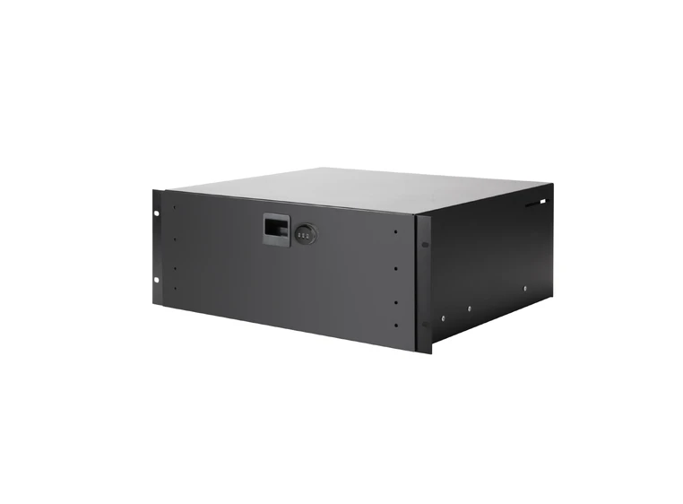 Adam Hall Parts 87404 A CL Rack Drawer 4 U Alu., Combination Lock 