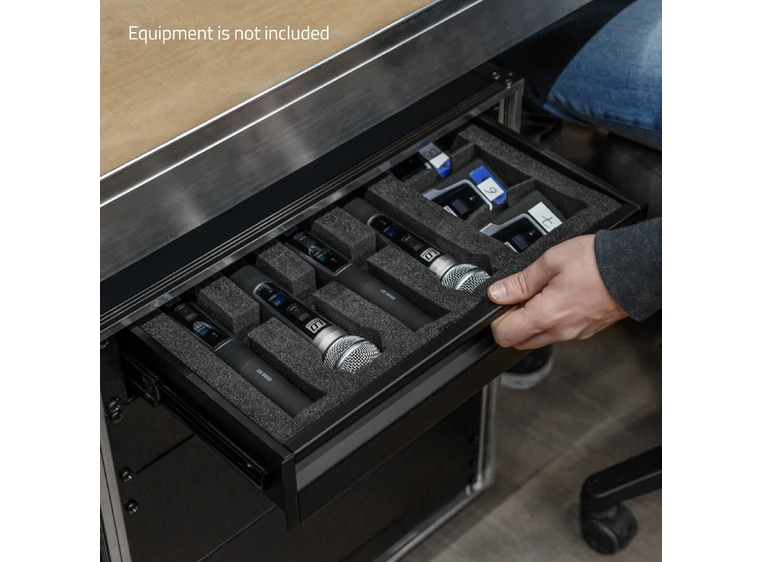 Adam Hall Parts 874 E 02 ERGO 19" Rack Drawer 2 U 