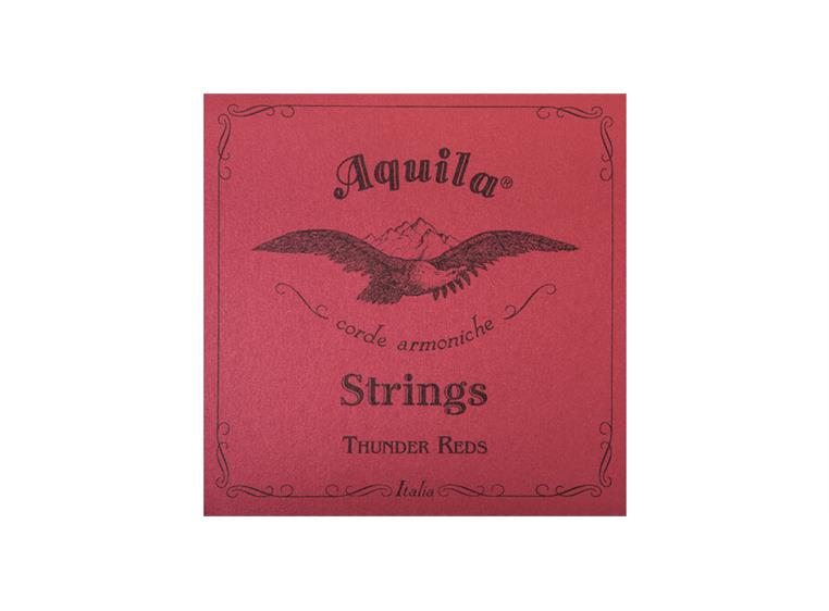 Aquila 91U Sets Thunder Reds Bass Ukulele EADG