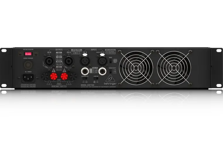Behringer KM1700 Power Amplifier * *Kunderetur 