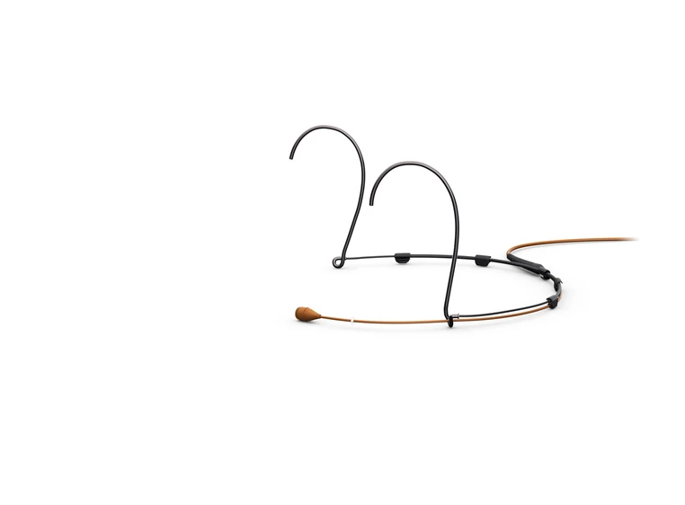 DPA 4066 CORE Omni Headset Mic Brown, 3-pin LEMO, Small 