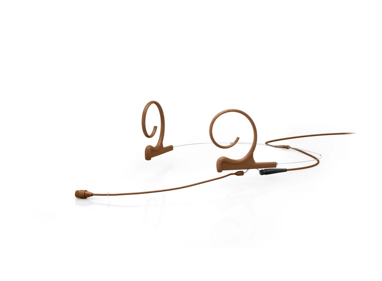 DPA 4266 CORE Omni Flex Headset Mic 90mm Boom, Brown, MicroDot 
