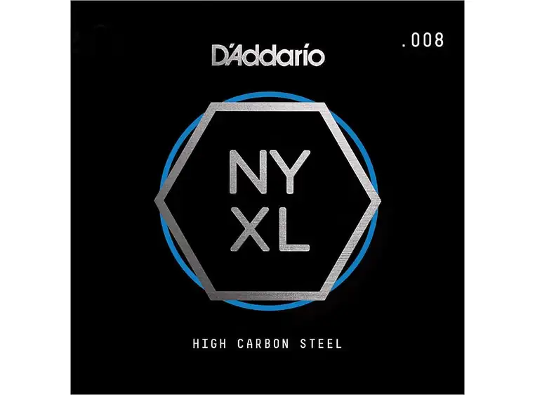 D'Addario NYS008 Gitarstreng NYXL Single Plain 008 