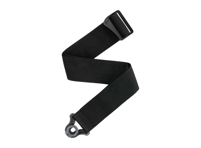 D'Addario PWSAL400 Auto Lock Strap, 50mm Polypropylene, Black 